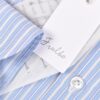 Fralbo Napoli handmade striped shirt blue