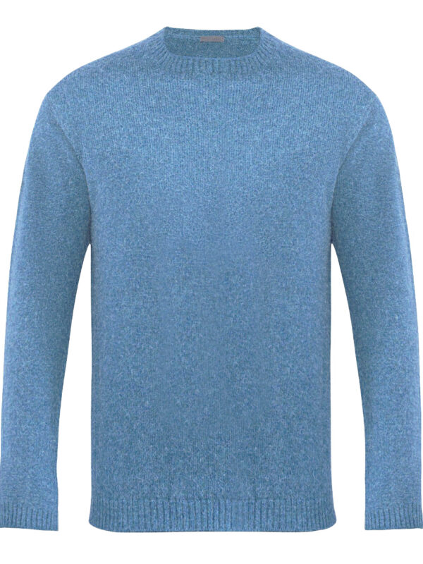 Stile Latino camel sweater light blue