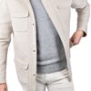 MANDELLI WOOL CASHMERE SAFARI JACKET