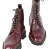 Enzo Bonafe fur lined boots Norvegese construction