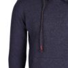 Stile Latino cashmere hoodie blue