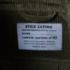 Stile Latino corduroy safari jacket