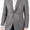 STILE LATINO wool blazer gray