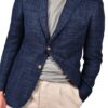 STILE LATINO silk linen cotton blazer