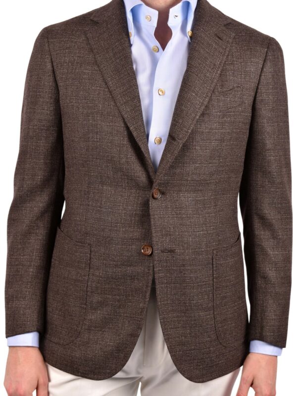 Stile Latino blazer wool brown