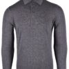 STILE LATINO cotton silk polo long sleeve
