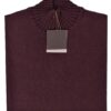 Stile Latino lupo turtleneck sweater burgundy