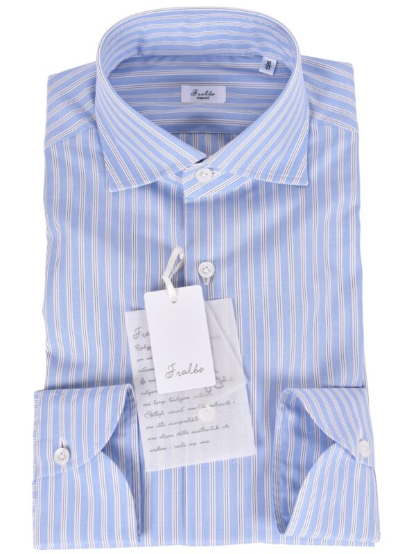 Fralbo Napoli striped shirt handmade