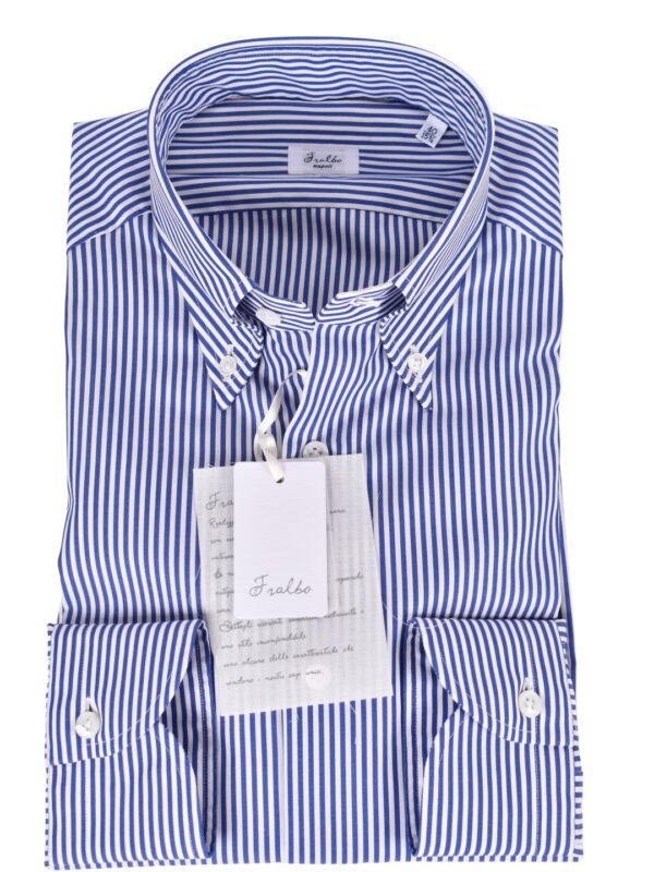 Fralbo Napoli striped shirt handmade
