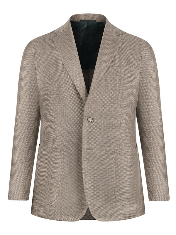STILE LATINO silk cotton blazer