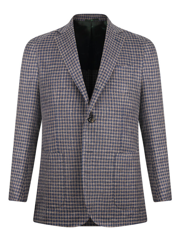 STILE LATINO linen silk cotton blazer