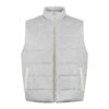 STILE LATINO reversible cashmere vest gray