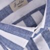 Fralbo Napoli linen shirt bold stripes handmade
