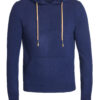 STILE LATINO HOODIE cashmere wool blue