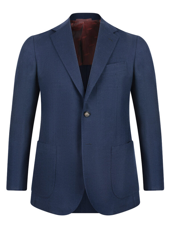 Stile Latino blazer wool blue