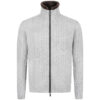 St. Moritz cashmere cardigan Stile Latino light gray