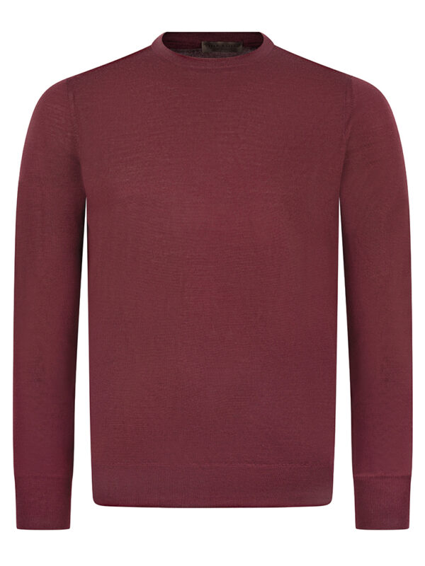 Stile Latino wool sweater burgundy
