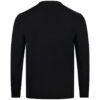 Stile Latino wool sweater black round neck