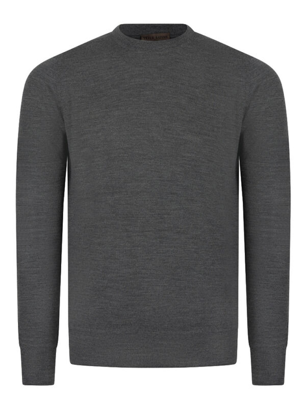Stile Latino wool sweater dark gray