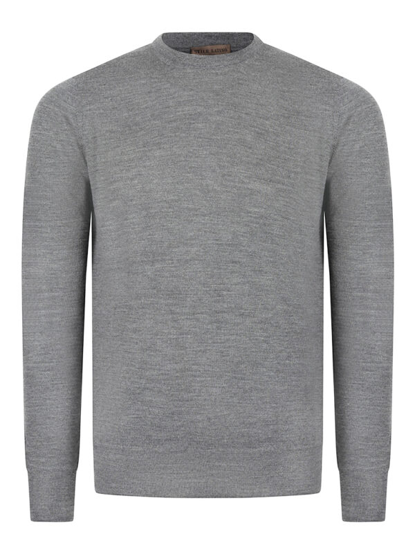 Stile Latino wool sweater light gray