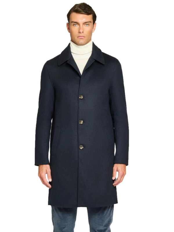 Luciano Barbera wool cashmere coat