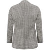 Stile Latino houndstooth blazer handmade brown cream