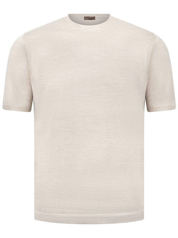 STILE LATINO wool silk t-shirt