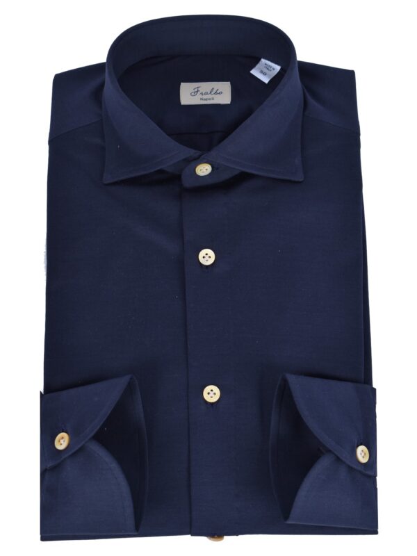 Fralbo Napoli jersey shirt blue handmade in napels