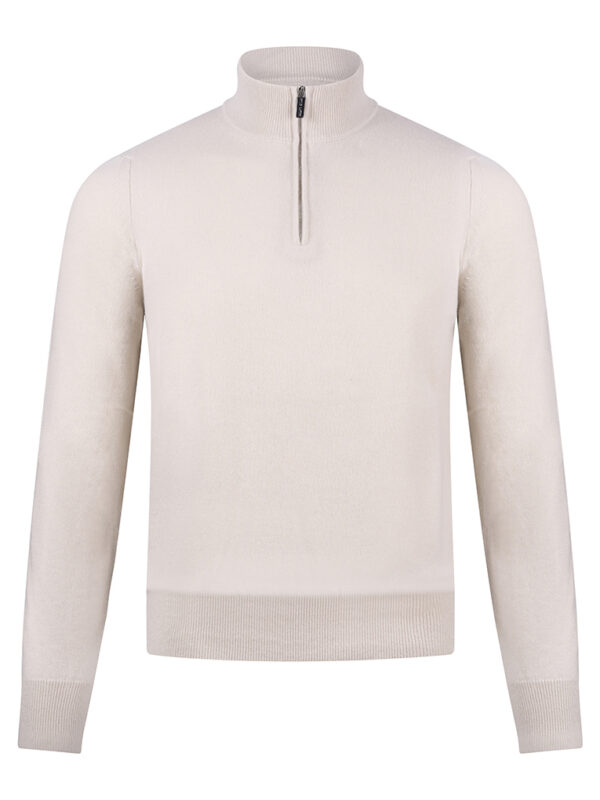 Stile Latino cashmere half zip sweater