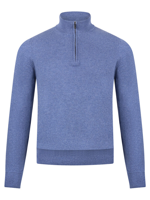 Stile Latino cashmere half zip sweater