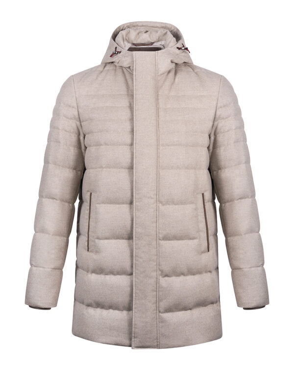 LUCIANO BARBERA wool cashmere coat