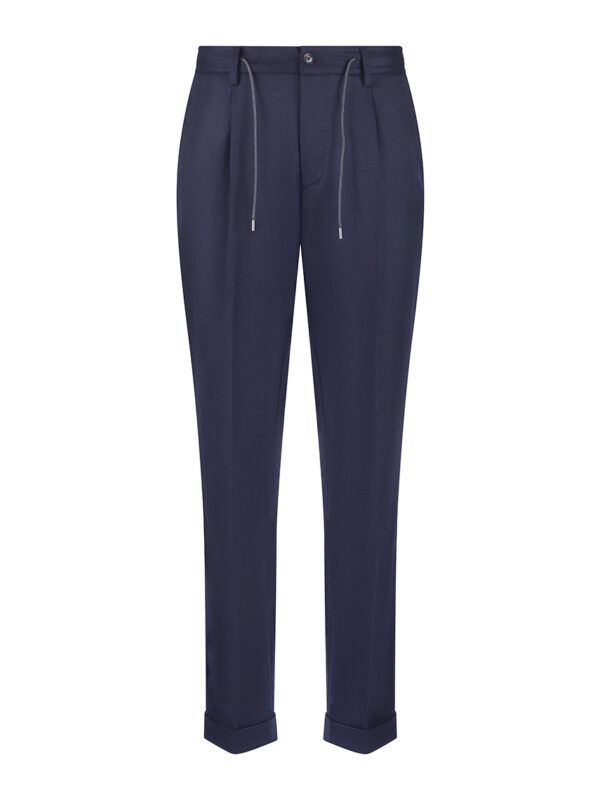 LUCIANO BARBERA wool trousers fall winter