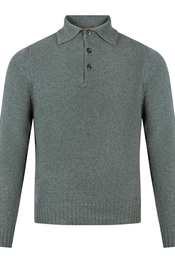 STILE LATINO cashmere sweater STILE LATINO cashmere sweater green loro piana